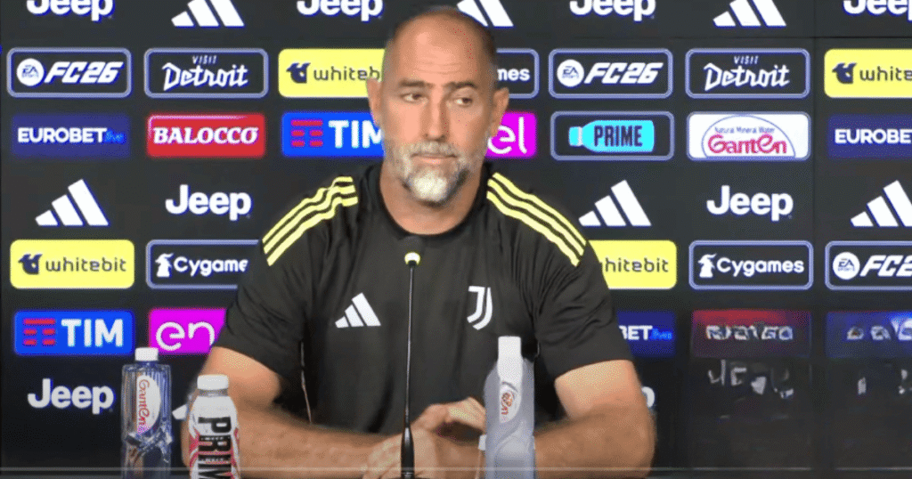Juventus, conferenza stampa Tudor carica la squadra: “Concentrati sul Verona, basta processi ai gol subiti”