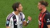 Milan-Juve: scintille in campo! Lite Rabiot-Locatelli e la furia di Spalletti